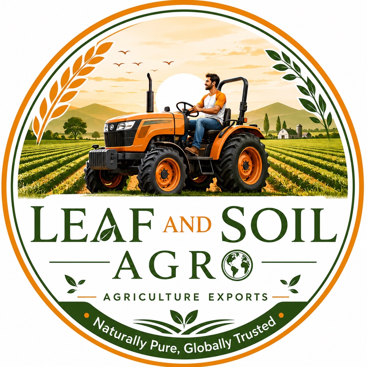 Leaf and Soil Agro logo
